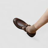 Zhelynne | Zapatos Mary Jane ortopédicos de punta cuadrada