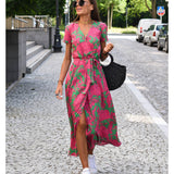 Amelie – Vestido Midi Floral Ajustable y Confortable