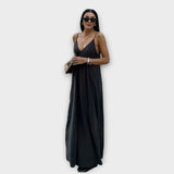 Maxivestido con forro