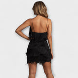 Layla - Minivestido para fiesta de discoteca