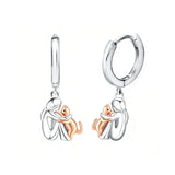 Lily™ | Pendientes Gato Iconic (Cierre Redondo)