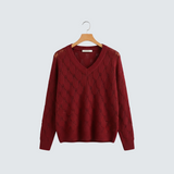 Clara | Jersey elegante con escote en V