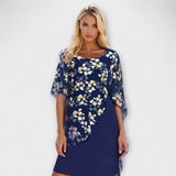 Lyanna - Vestido de gasa floral para mujer