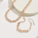Sofie | Set brillante de collar y pulsera