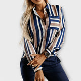 Emily - blusa de rayas, casual y cómoda