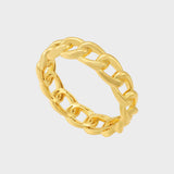 Anillo Elegante Marie con Cadena