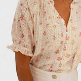 Barbora - Blusa Floreada