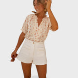 Barbora - Blusa Floreada