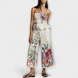 Indigo - Conjunto estampado floral de verano