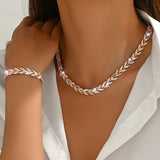 Sofie | Set brillante de collar y pulsera