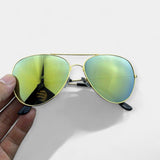 Lucie Gafas de Sol Vintage de Lujo Atemporal con Espejo