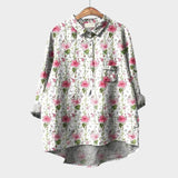 Marieke | Blusa premium con motivos florales