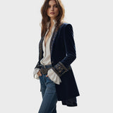 Nuria - Chaqueta de terciopelo elegante