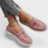 Veronika Sofisticados Mocasines Con Cordón Decorativo