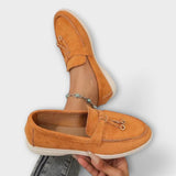 Veronika Sofisticados Mocasines Con Cordón Decorativo