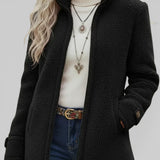 Annelies - Chaqueta de forro polar con cremallera completa