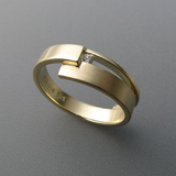 Tereza - Elegante anillo vintage dorado para un estilo atemporal
