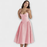 Rosalie - Elegante vestido corsé sin mangas