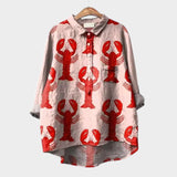 Krabben | Blusa premium con motivos florales