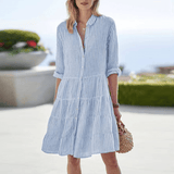 Anna – Vestido de Verano a Rayas