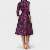 Retrozo - Elegante vestido midi