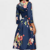 Retrozo - Elegante vestido midi