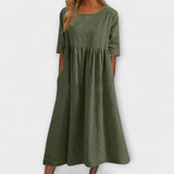 Anja - Vestido que disimula el abdomen