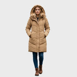 Saskia | Abrigo acolchado de invierno con forro de felpa