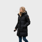 Saskia | Abrigo acolchado de invierno con forro de felpa